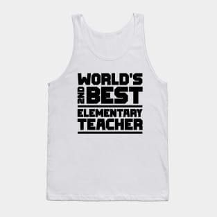 2nd best elementary teacher Tank Top